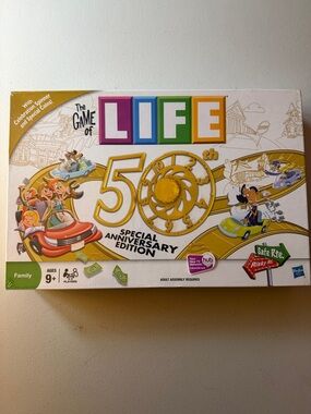 Hasbro The Game of Life 50th Special Anniversary Edition - new